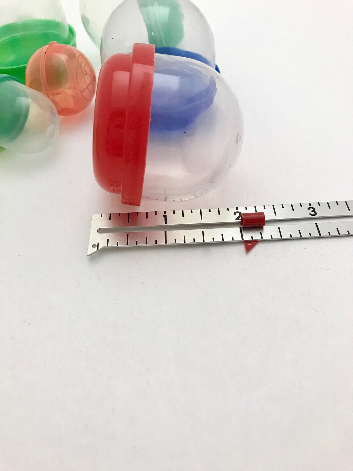 Gumball Machine Containers in Clear Plastic with Colorful Etsy