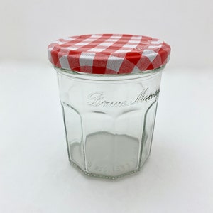 European Recycled Glass Jar, Natural Décor