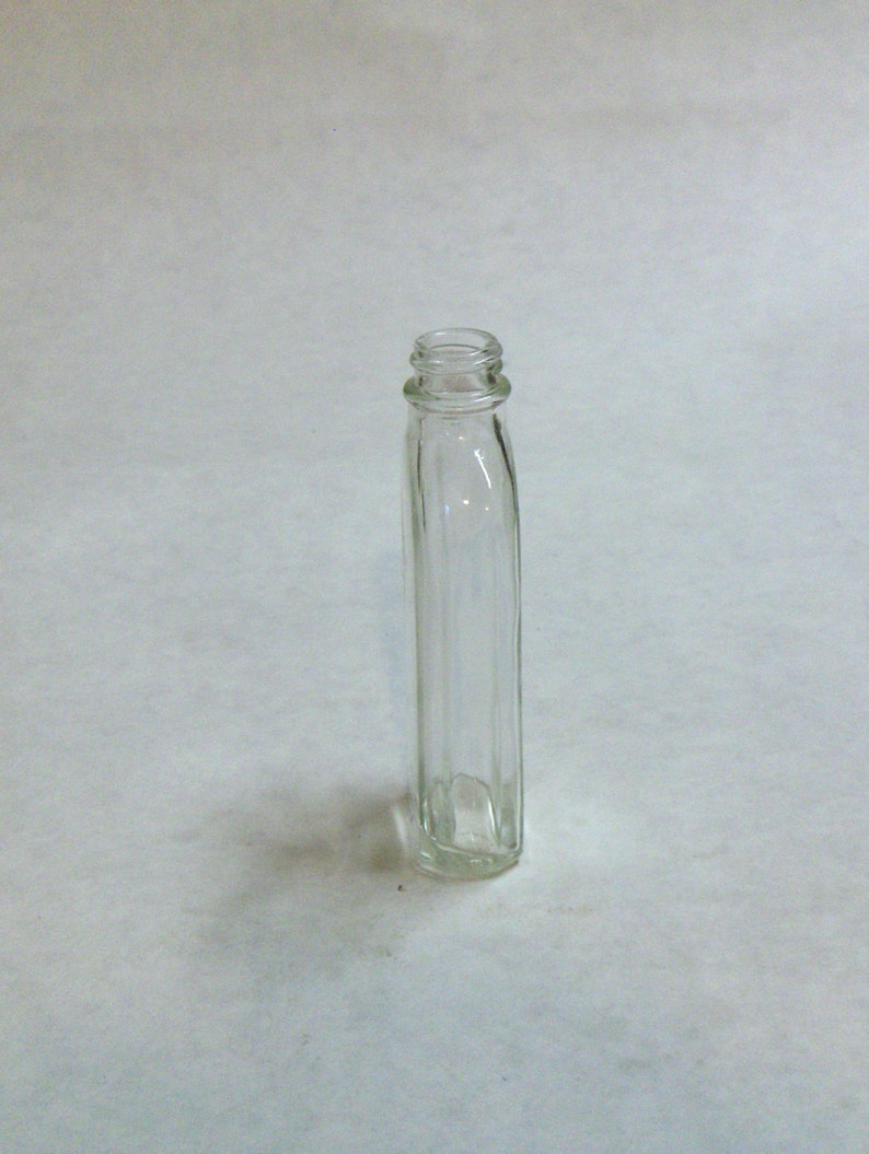 VINTAGE Apothecary Bottles in Bulk by Brockway Glass 2oz Clear