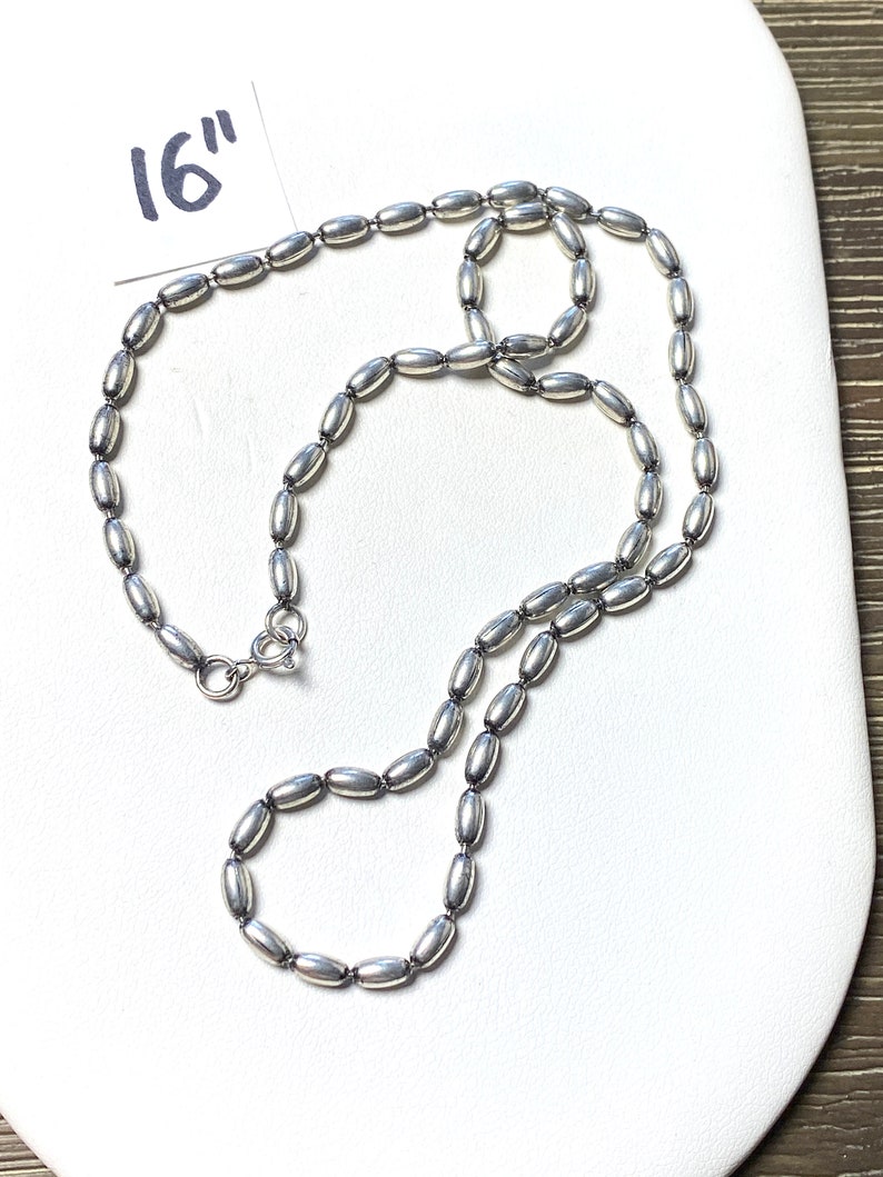 3mm very unique silver chain 16 inches silver chain