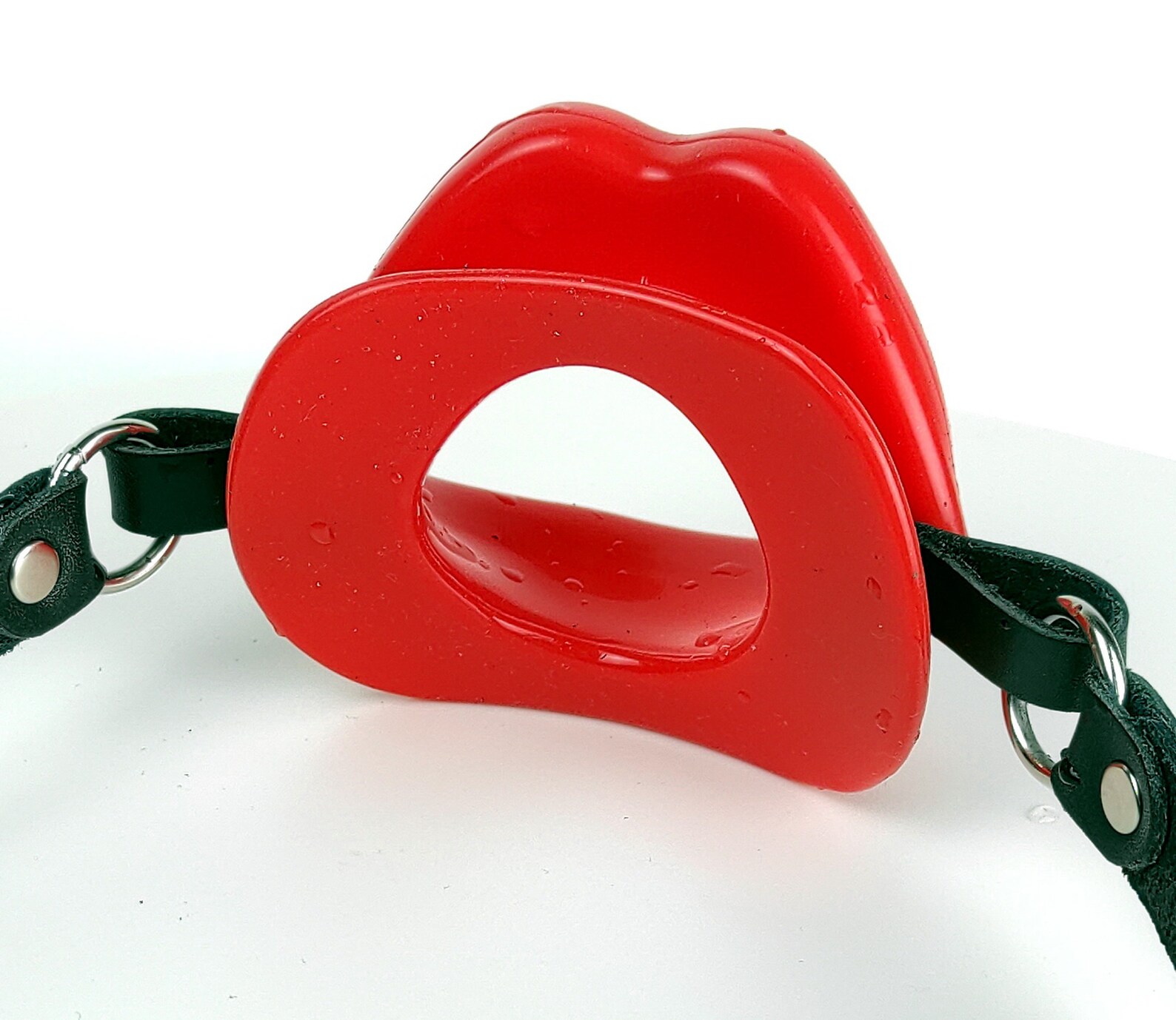 Oral Mouth Gaglip Shape Mouth Gag Silicone Gagleather Mouth Etsy UK