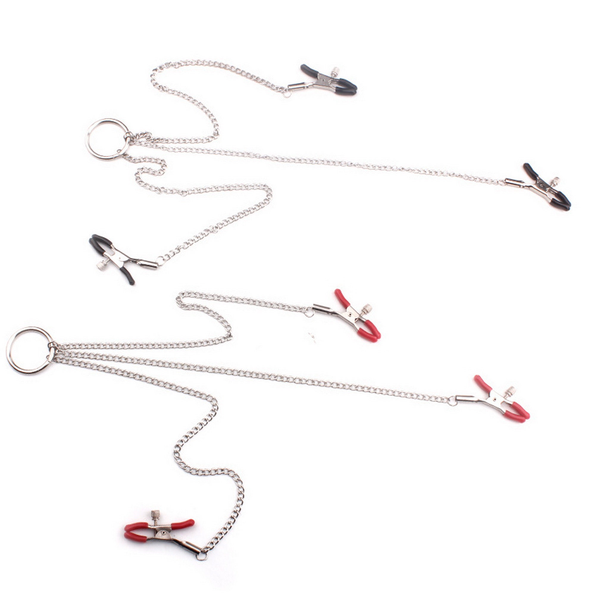 Nipple to Clit Clampsclamps Set Bondage Bdsmadjustable Etsy