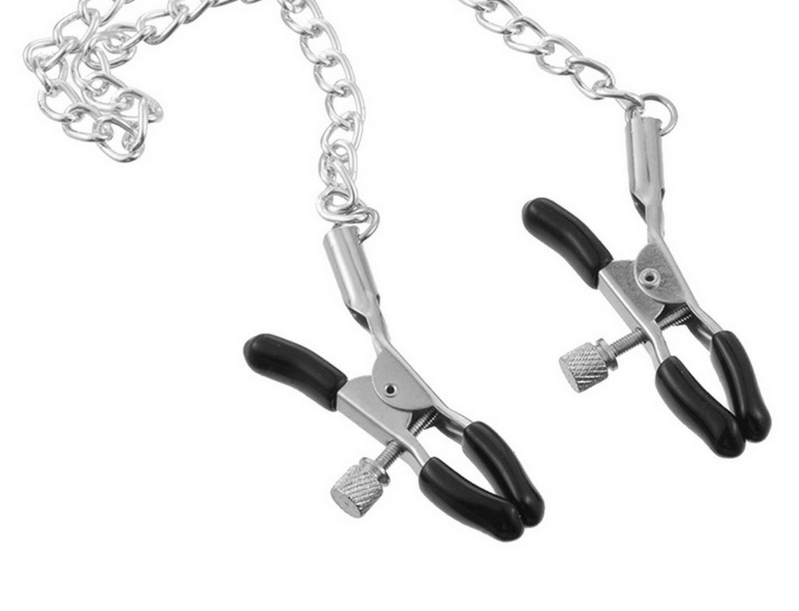 Nipple to Clit Tweezerclamp Set Bondage Bdsmadjustable Etsy Australia