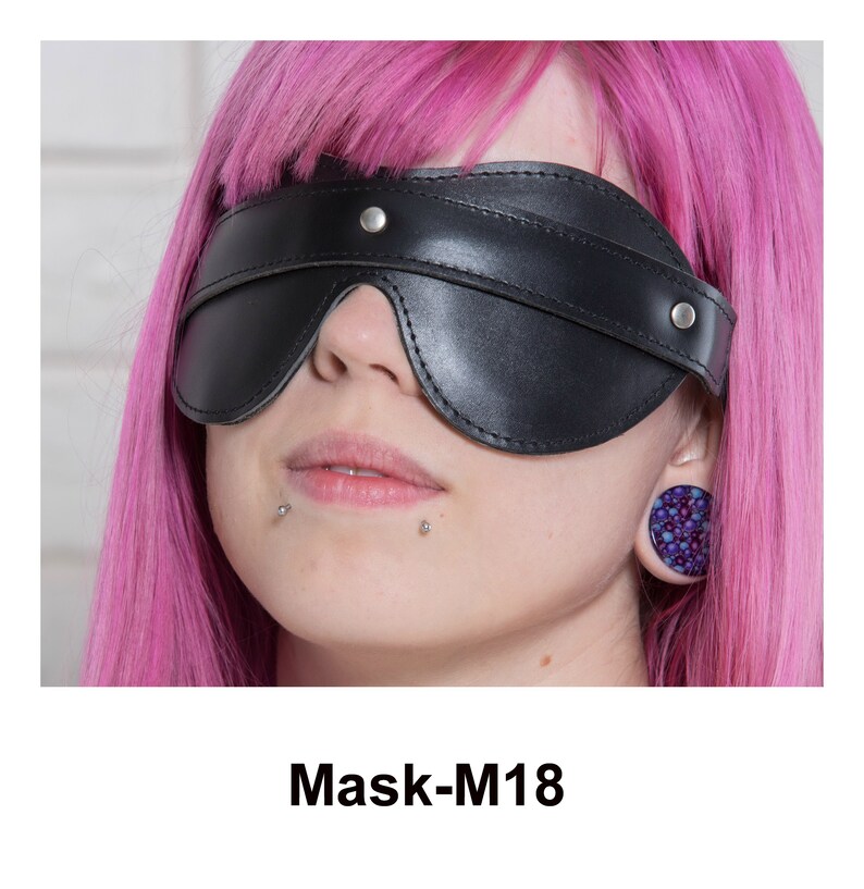 Leather maskLeather mask woman Leather mask fetish Adult Etsy