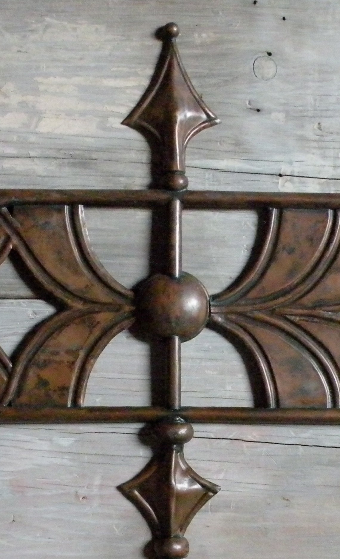 Weathervane Antiqued Copper Wall Decor Windvane Style Etsy