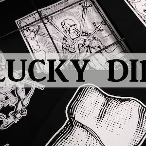 Lucky Dip - Free post UK - Occult patches, gothic grab bag, occult horror patch, punk rock patch, jackets, metal, diy, goth, jeans, clothes