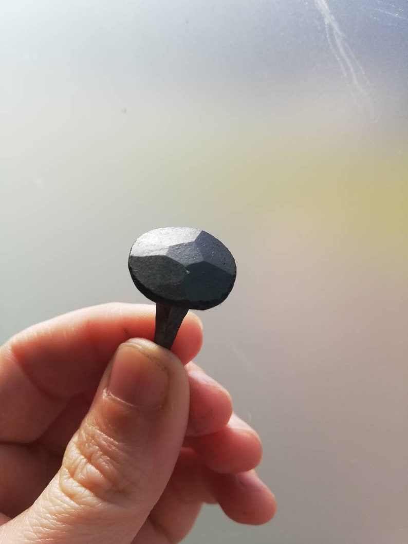 Iron Nails Hand Traditional Iron Nails Coffin Nails Etsy UK