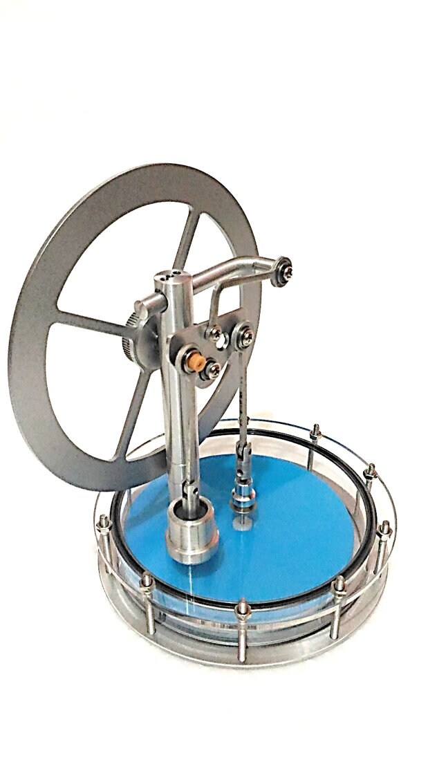 Stirlingmotor Niedertemperatur Stirling Maschine Modellbau Set Spielzeug Schule 