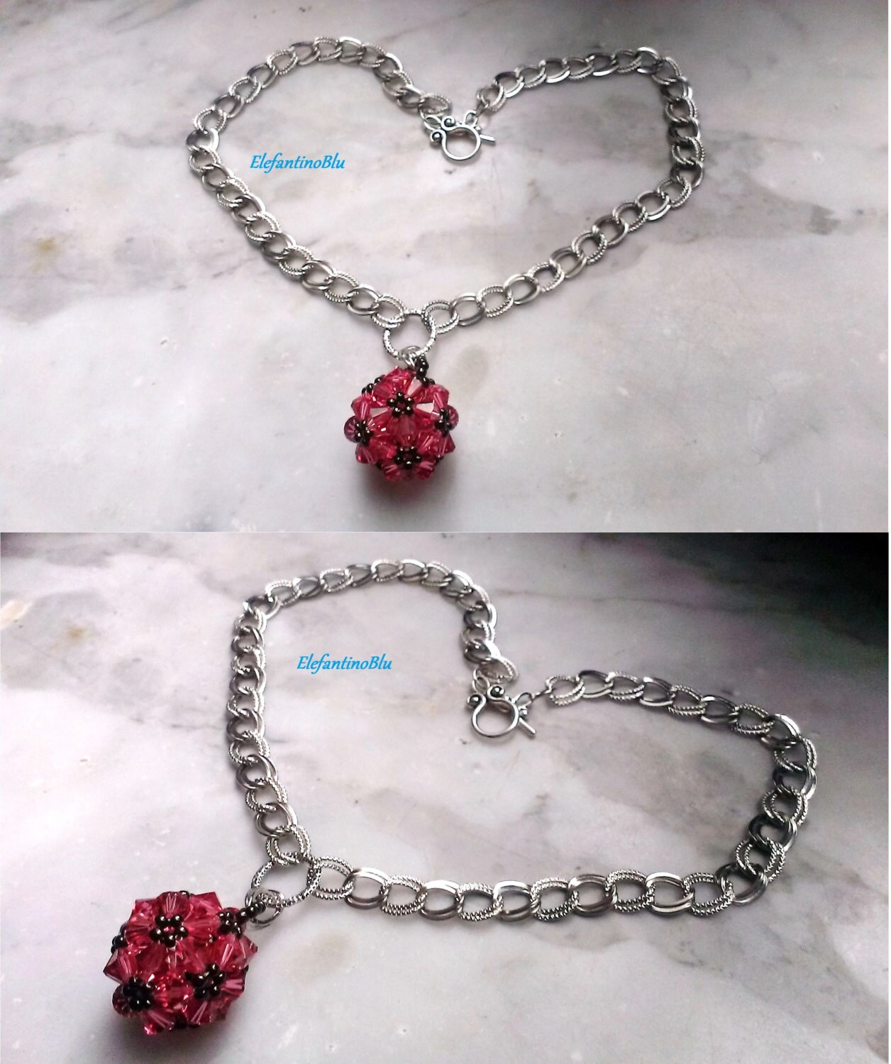 Collana in Oro Con Ciondolo a Cuore, Gioielli Da Donna Per Il Collo