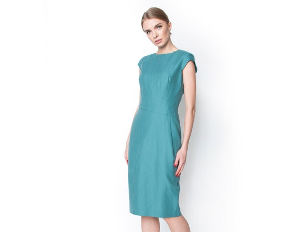 sachin and babi light blue dress Kate Middleton Blue Dress Style main image 1