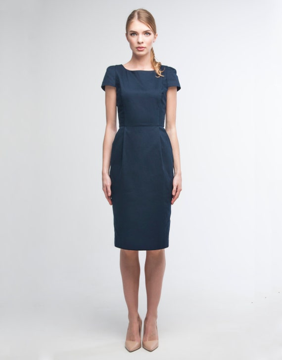 cotton sheath dress