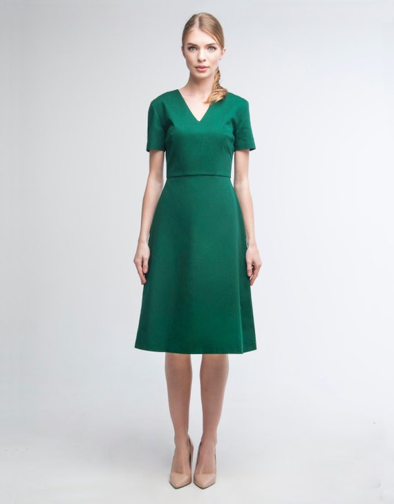 green business dress