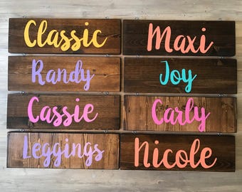 Style Signs - Price Signs - Fashion Product Signs - Unicorn Signs