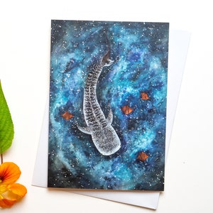Walvishaai Aquarelkaart