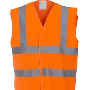 Printed Hi Visibility Reflective Vest &quot;CAUTION HORSE & RIDER&quot; 11 Colours and 6 Sizes
