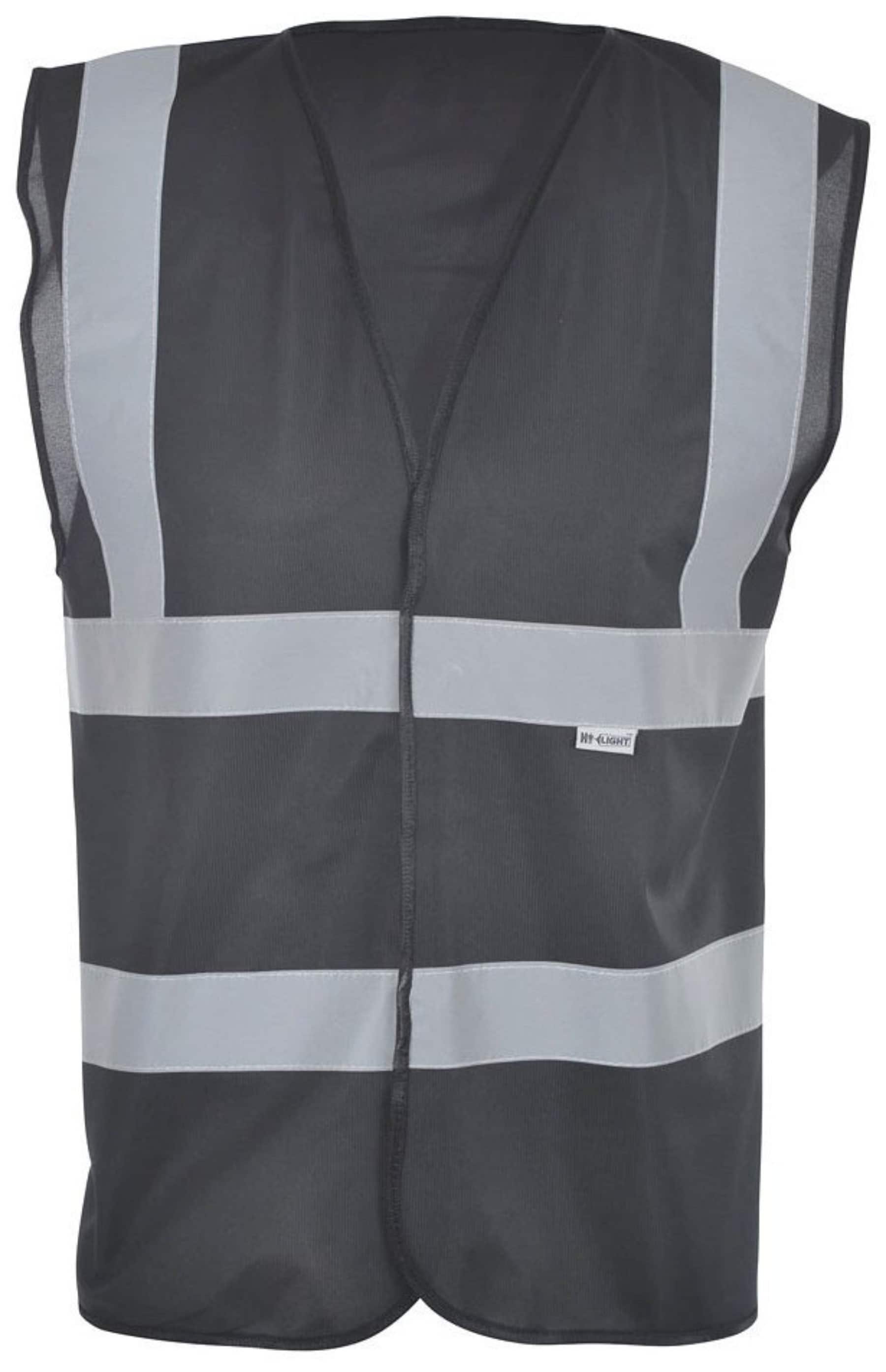 Grey hi shop vis vest