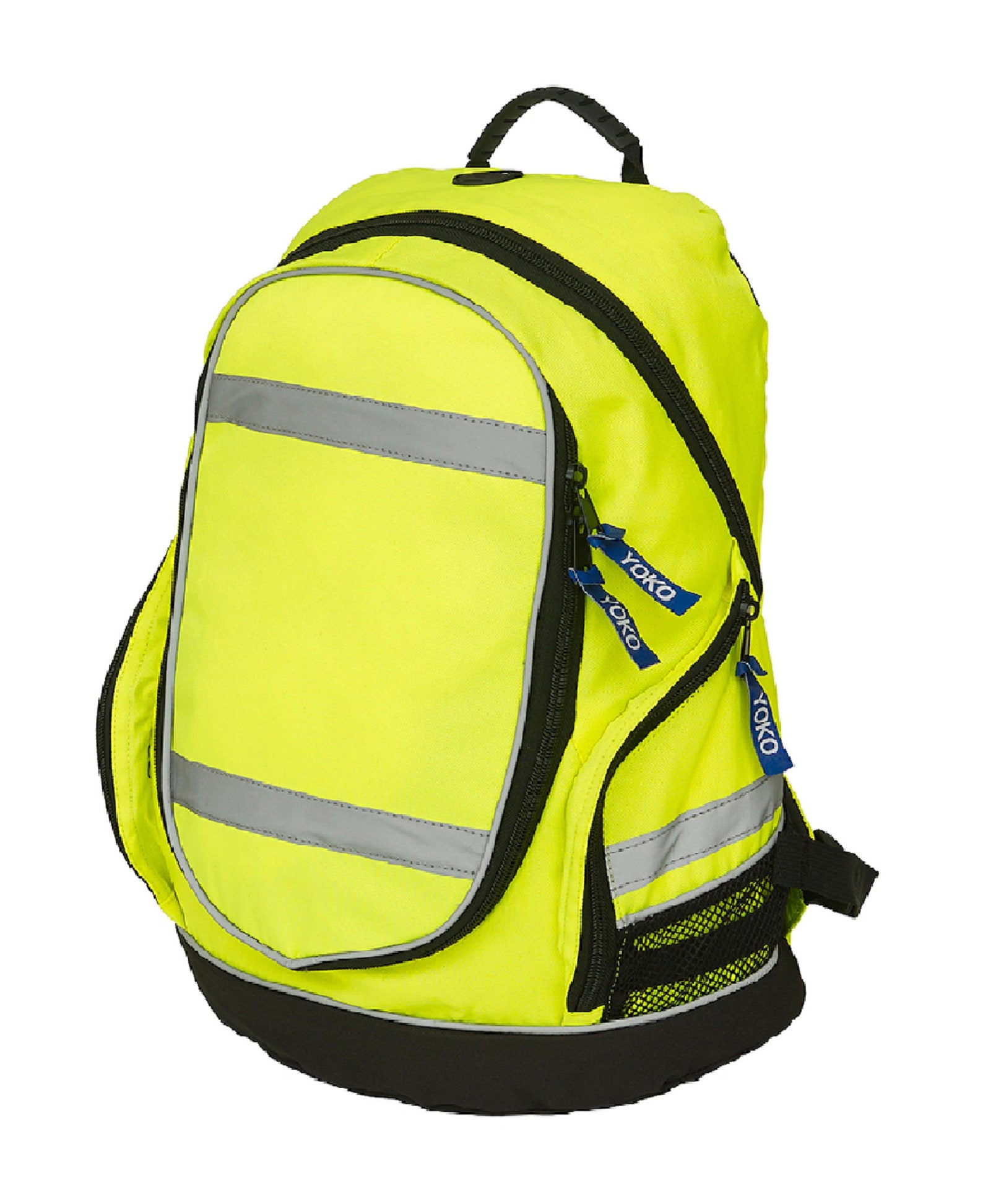 Personalised Yoko Hi Visibility Reflective Backpack Rucksack 2 Colours ...