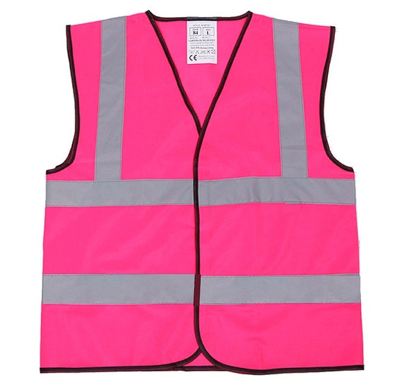 Pink High-Vis Vest Road Crew Pink High-Vis Vest Road Crew