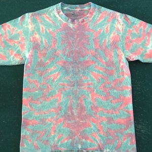 Handmade Tie Dye shirt mirrored CRUSH FREE SHIPPING tye die