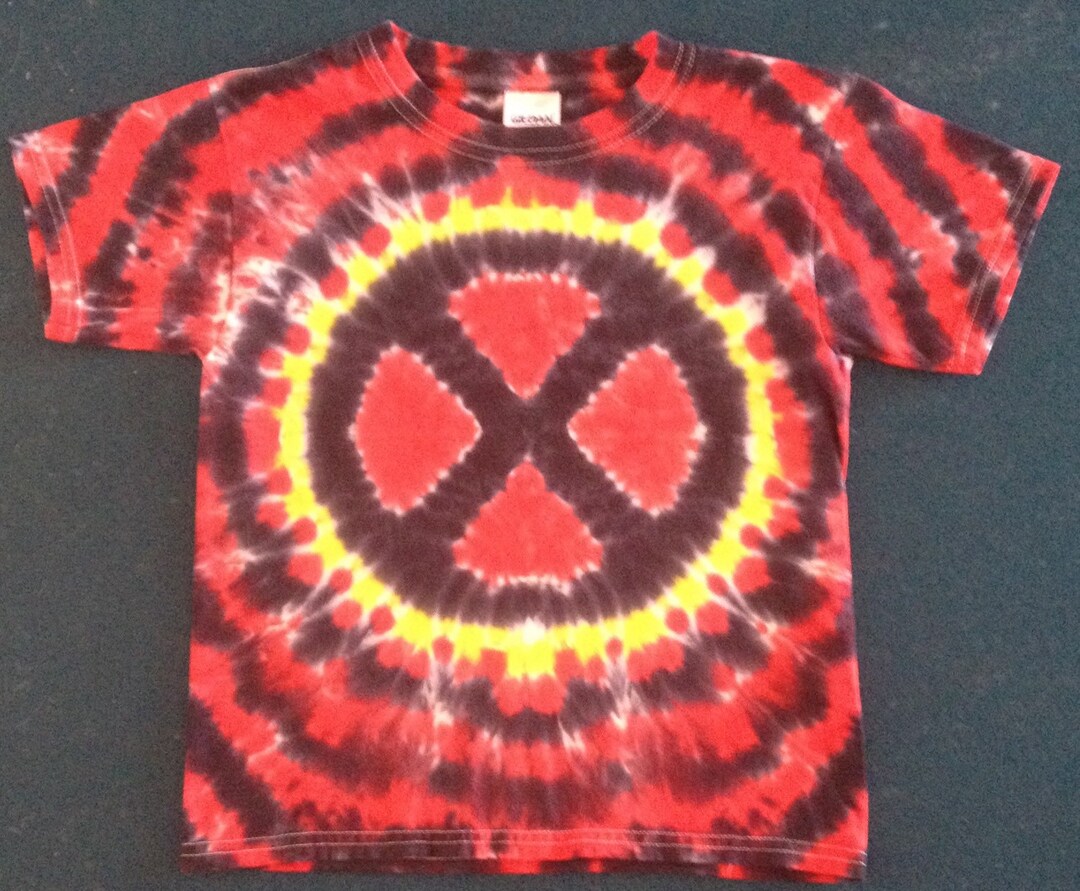 XMEN Tie Dye Shirt FREE SHIPPING Hand Made and Tye Die Xmen Etsy