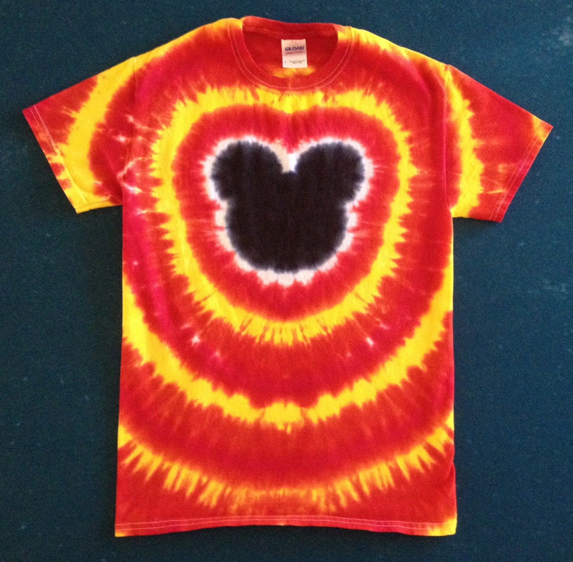 Mickey Mouse Tie Dye 3D T Shirt