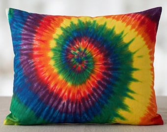 Darmowa dostawa! Poszewka na poduszkę Tie Dye z wykrojnikiem
