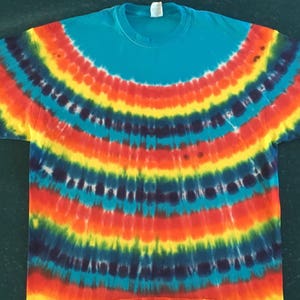 Tie Dye Shirt Scoop Pattern Tye Die Dyed t-shirt FREE SHIPPING  All Sizes available