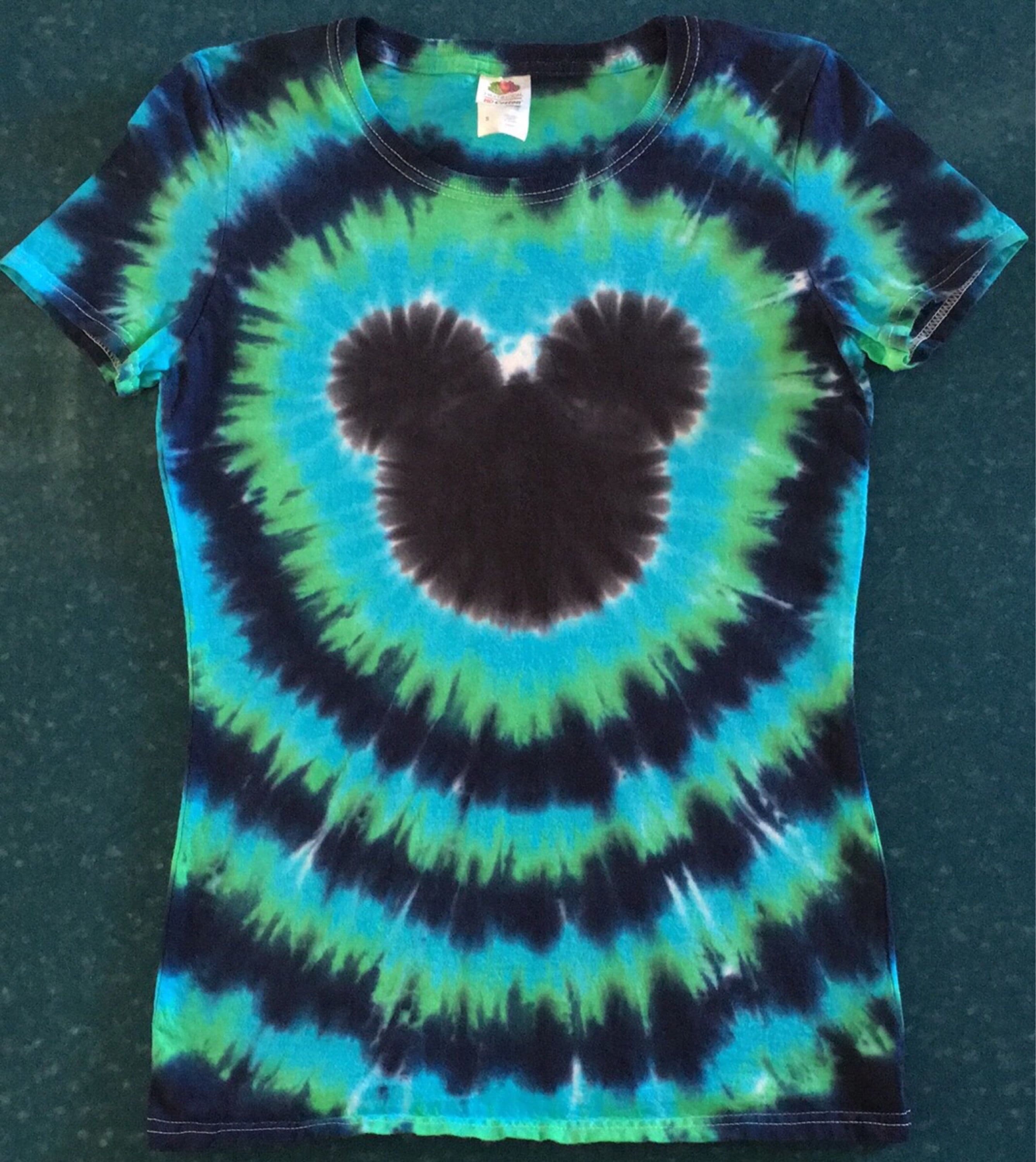 Adult Mickey Mouse Tie Dye FREE SHIPPING Tye Die Disney. - Etsy