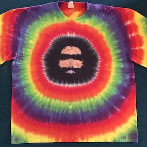 Jerry face Tie Dye T-Shirt Tye Die FREE SHIPPING Grateful Dead dead head