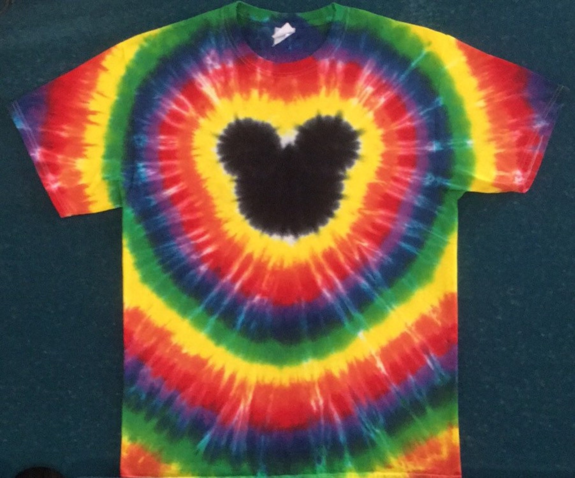 Mickey Mouse Tie Dye 3D T Shirt