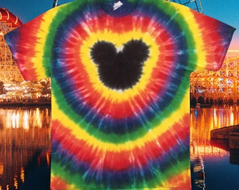 Adult Mickey Mouse Tie Dye FREE SHIPPING!!! tye die Disney.  You choose colors and size!