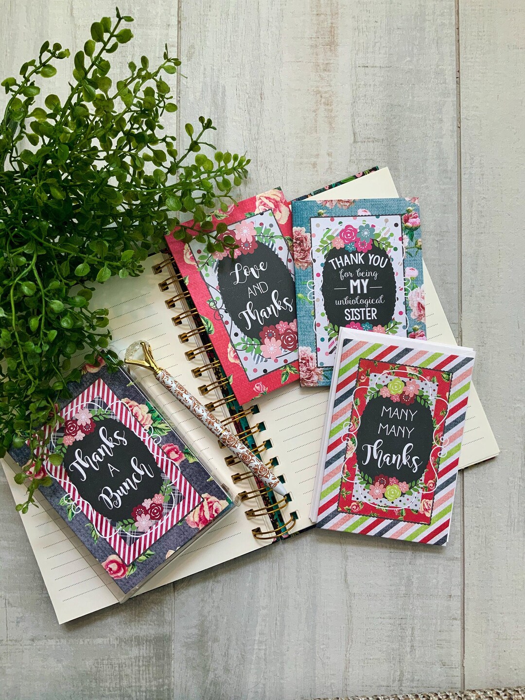 Boxed Greeting Cards Blank Inside Thank You Cards I Love Etsy