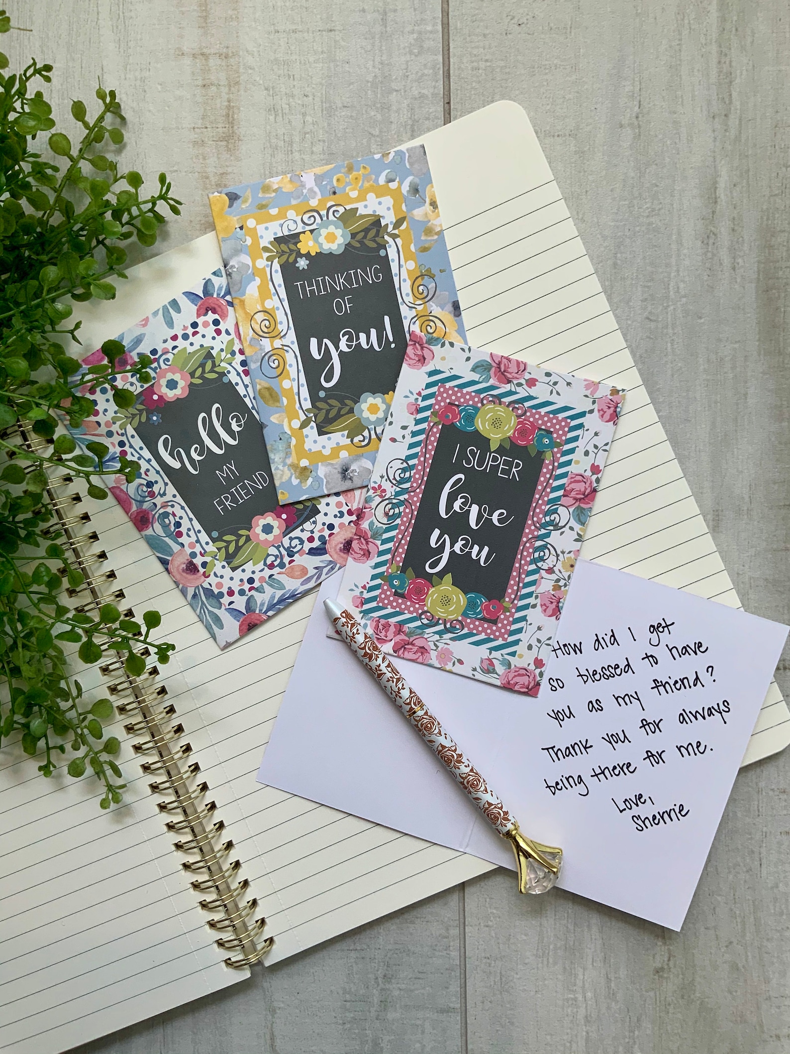 Boxed Greeting Cards Blank Inside Thank You Cards I Love Etsy