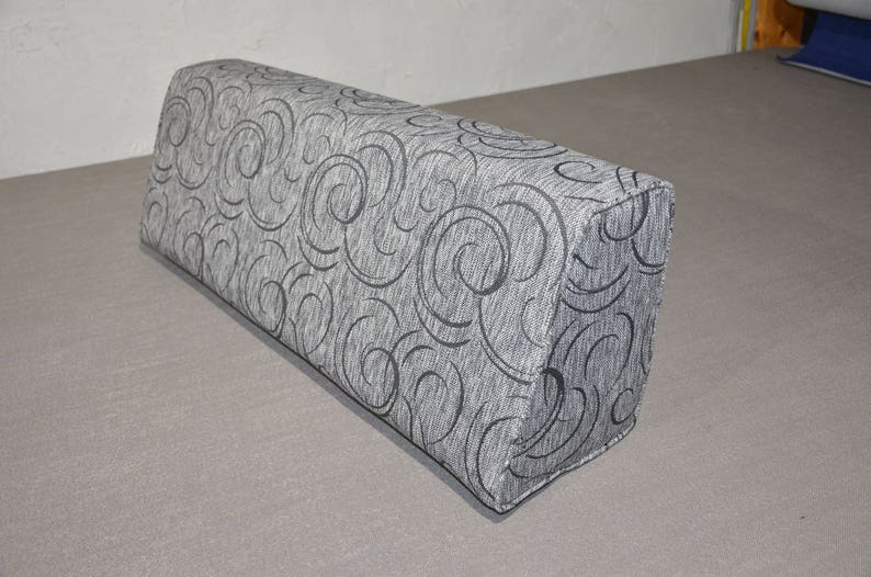 Micama™ Wedge Bolster Cover. Linen Red. Etsy