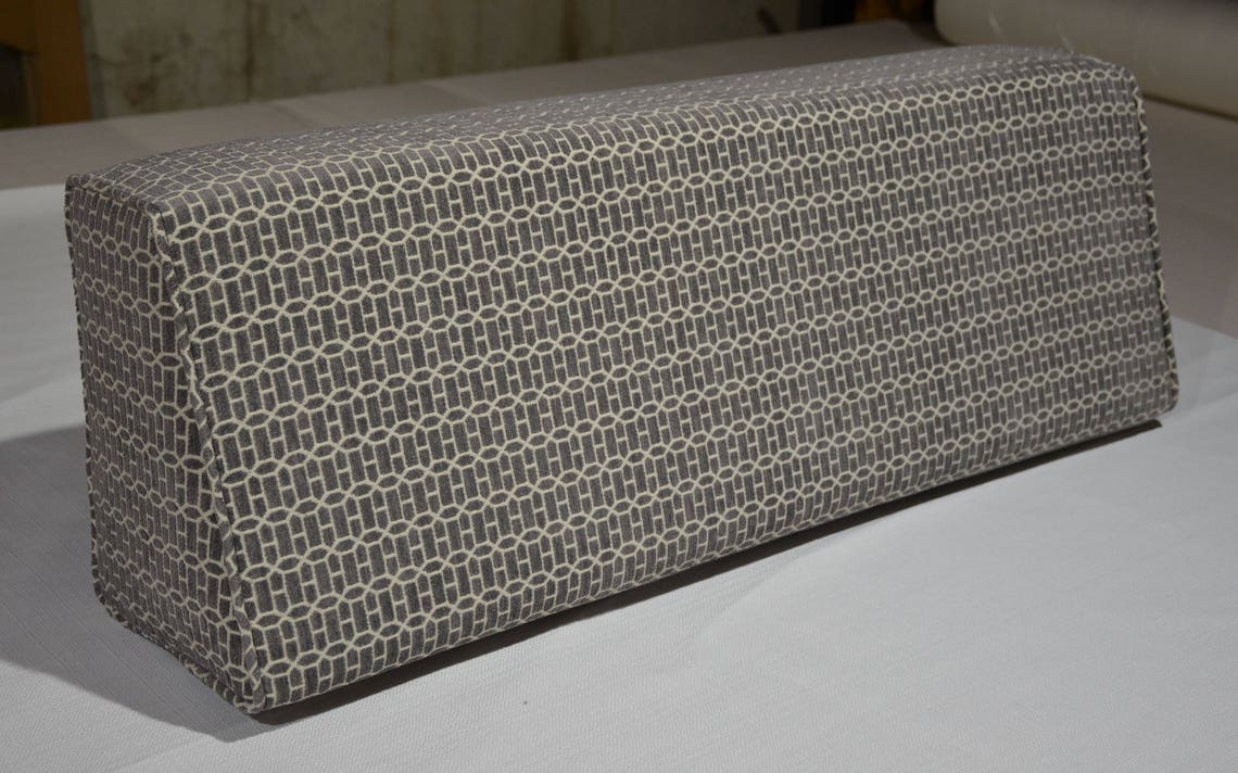 Micama™ Wedge Bolster Cover. Linengraphite. Etsy
