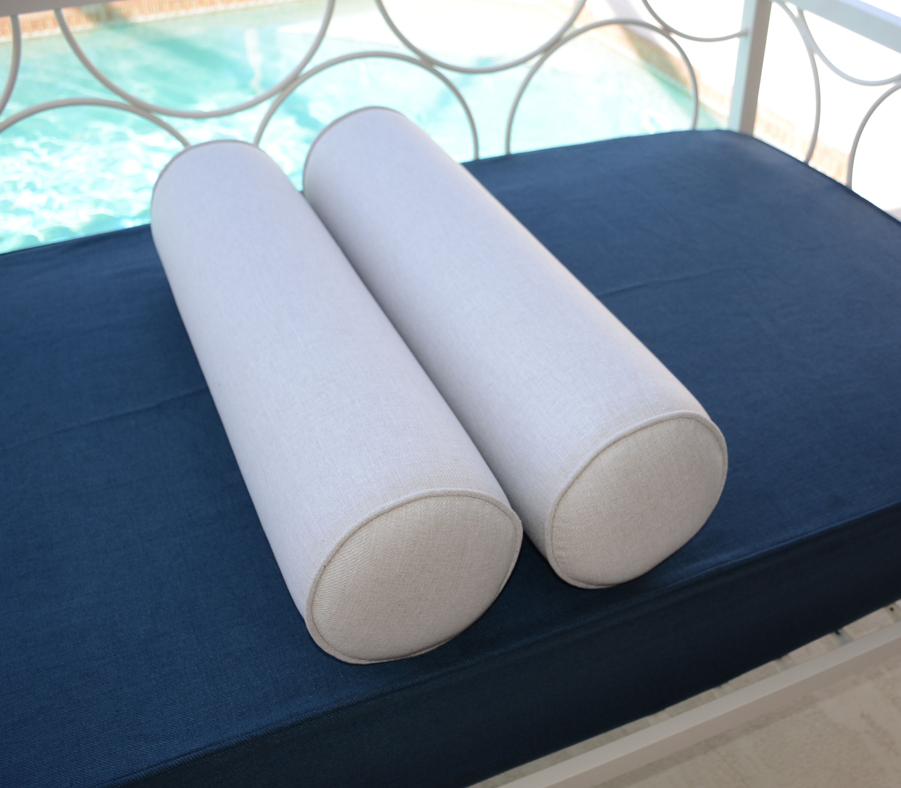 Round Bolster Pillow Cover. 8 Round X 30 long. Etsy