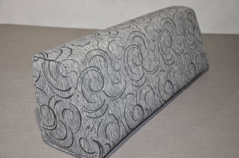 Micama™ Wedge Bolster Cover. Linen Red. Etsy