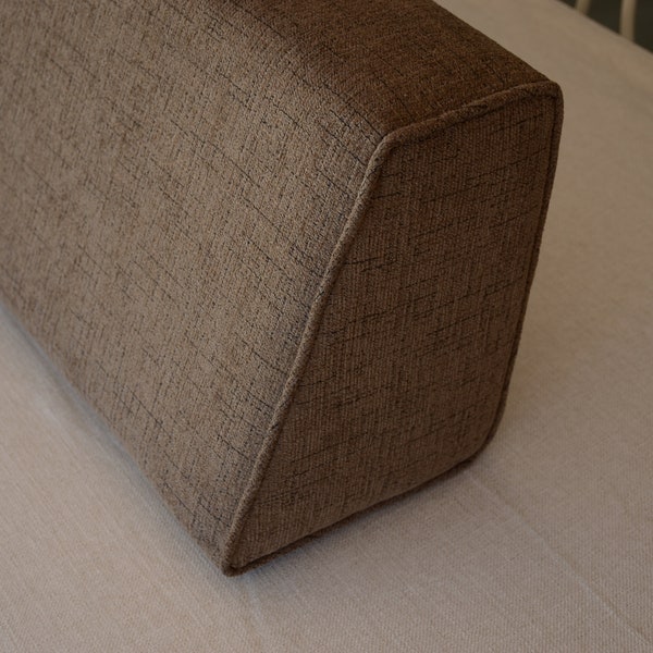 Wedge Bolster Pillow Etsy