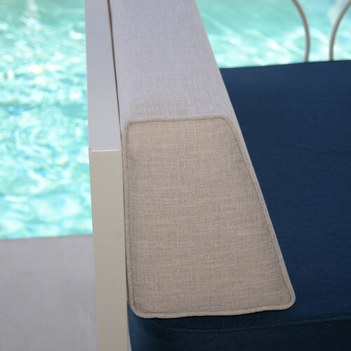 Daybed Wedge Bolster Cover XL extra Long Linen Silver Grey Etsy