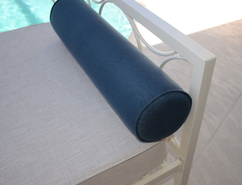 Round Bolster Pillow Cover 8 Round X 30 long. Etsy