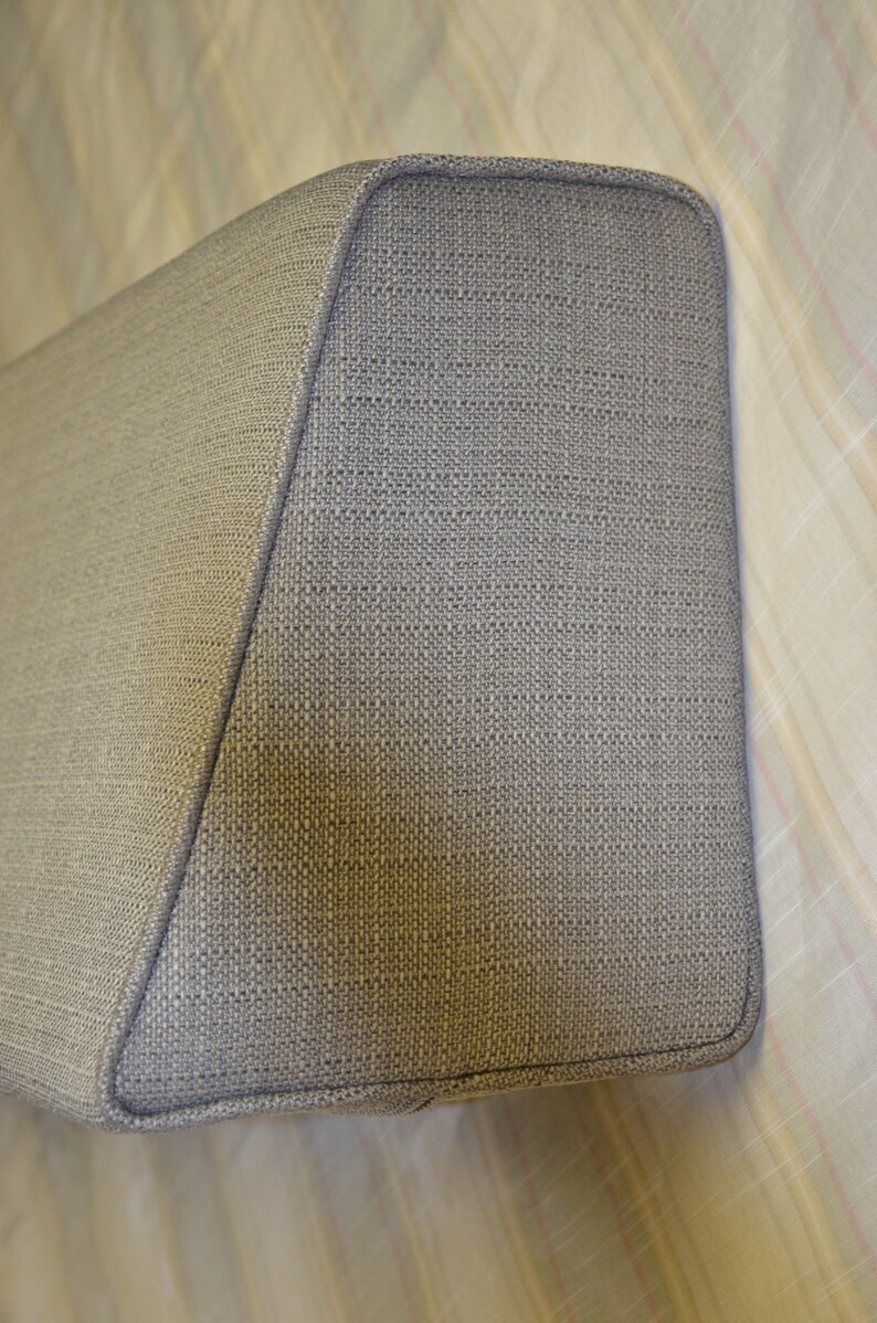 Wedge Bolster Foam and Cover XL Extra Long. Soft Etsy