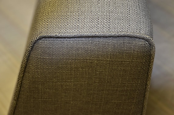 Daybed Wedge Bolster Cover Linen Silver Grey Etsy