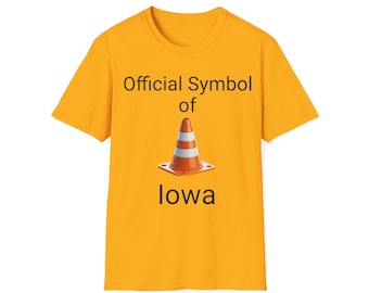 Official Symbol of IA Unisex Softstyle T-Shirt
