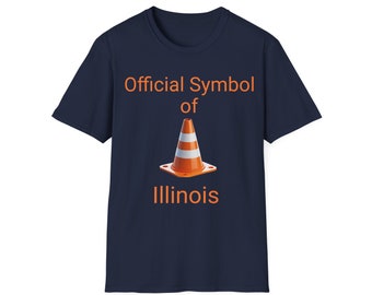 Official Symbol of IL Unisex Softstyle T-Shirt