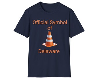 Officieel symbool van DE, uniseks softstyle-T-shirt