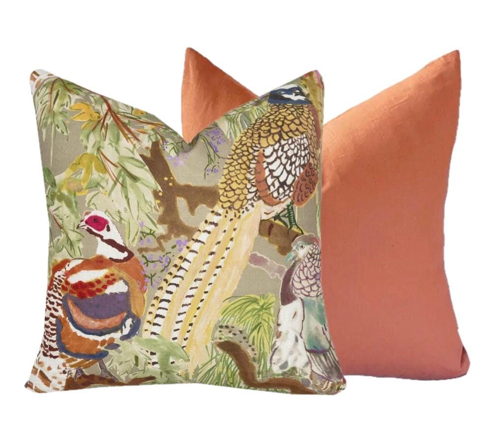 Junglebird Pillow Cover