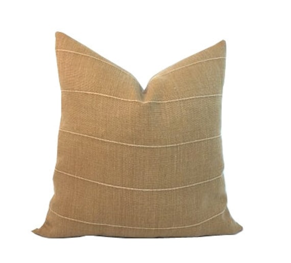 Vintage Style Rust Linen Pillow Cover Rust linen pillow | Etsy