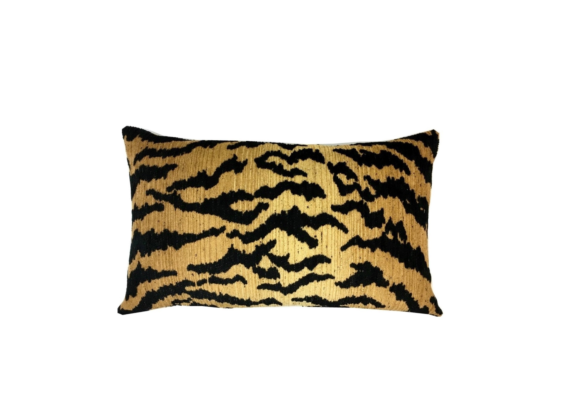 One Tribe Black Gold Lumbar Pillow