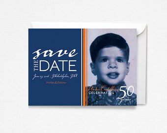 80th Save The Date Etsy