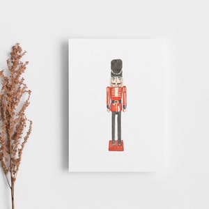 Nut Cracker Holiday Greeting Card